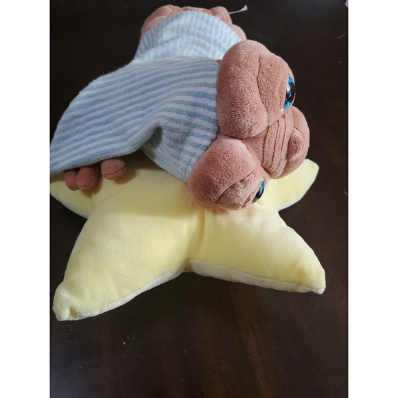 ET The Extra-Terrestrial Sleepy On A Star Pillow Plush Toy Universal Studios 21" - Picture 6 of 6